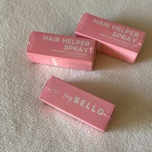 Hair Helper Spray BELLO - 3 bottles SEALED BOXES Expires 05/2027
